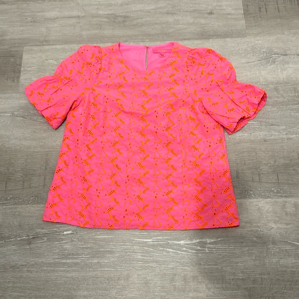 Lilly Pulitzer eyelet top